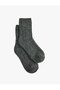 Wool Blended Ribbed Socks