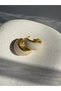 Gold Color Cream Earrings (2.7 cm)