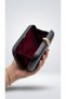 Women's Snake Figured Stoned Portfolio Evening Dress Handbag Hardbox Clutch and Shoulder Strap - 2
