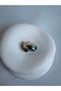 Gold Color Blue Retro Earrings (2.4 cm) - 2