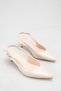Women's Pointed Toe Open Back Thin Heeled Shoes