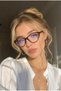 Savence Leopard Small Size Women's Computer Blue Light Protection Glasses - 2