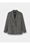 Double Breasted Roba Collar Women's Blazer Jacket for Style Enthusiasts from Uzg Store
