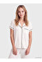 Shirt Roba Collar Polka Dot Pajama Set for Style Enthusiasts from Uzg Store - 2
