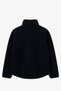 Navy blue zippered fleece jacket - 5