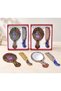 1 Piece Peacock Mirror and Comb Set – Small Size 13X7 Cm, Hand Mirror and Comb, Mirror Comb - 2