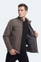 Haskel Men's Khaki Coats & Jackets - 4