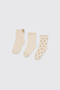 Girl's Ecru Sock Socks