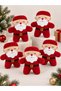 Soft Plush Toy with Santa Claus Figure - 4