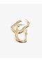 Abstract Hoop Earrings - 3