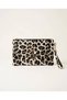 Women's Portfolio Bag Zippered Handbag Stylish Daily Bag with Wrist Strap
