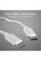 Splitter USB Tip C TECABLETCC2IN1 Alb - 3