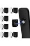 6-Piece Magnetic Remote Control Holder,Wall Mount Self-Adhesive Organizer for TV and Air Conditioner Remotes