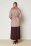 Belted Checked Coat 90657 - 4