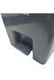 15L Plastic Pedal Waste Bin with Lid - Gray - 3