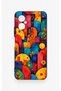 Omix X3 Compatible Colorful Geometric Floral Pattern Silicone Case - 2