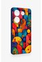 Tecno Caman 20 Pro 5g Compatible Colorful Geometric Flower Pattern Silicone Case - 3