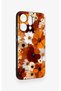 Oppo Reno 14 Compatible Autumn Tone Floral Pattern Silicone Case - 3