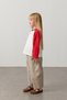 Reglan Sleeve T-Shirt Red - 4