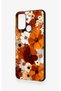 Casper Via F20 Compatible Autumn Tone Floral Patterned Silicone Case - 4
