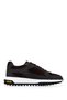 Men's Genuine Leather Brown Sneakers & Sports Shoes