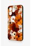 Oppo Reno 14F Compatible Autumn Tone Floral Pattern Silicone Case - 4
