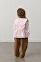 Oval Gathered Shirt Pink - 6