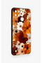 Realme C21Y Compatible Autumn Tone Floral Pattern Silicone Case - 3