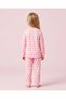 Girls Pink Printed Jogging Set - 4