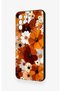Omix X700 Compatible Autumn Tone Floral Patterned Silicone Case - 4