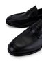 Men's Genuine Leather Black Classic Shoes - 3