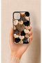 حافظة سيليكون متوافقة مع هاتف iPhone 11 Pro Max بنمط وسادة من فرو القلب