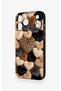 iPhone 17 Pro Max Compatible Heart Fur Pillow Pattern Silicone Case - 4