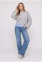 Women's Premium Batwing Sleeve Crop Knit Sweater - 5