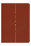 2027 Year A5 Linen Weekly Agenda 15X21 cm - 12 Months Cinnamon - 5