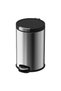 Java 12L Round Steel Pedal Bin with Soft-Close Lid