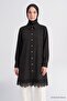 Lace Detailed Tunic Black - 2