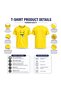 Smiley Adult Unisex T-Shirt - Round Neck Short Sleeve - Soft and Casual Wear - 4