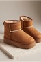 Children'S, Thick Soled, Fur Lined, Ankle Length Winter Boots - 8
