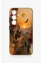 Samsung S24 Compatible Steppe Passenger Patterned Silicone Case - 2