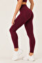 Dolo Model High Waist Gathering Detail Push up Flexible Seamless Leggings - 2
