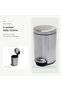 Java 6L Stainless Steel Pedal Bin with Soft-Close Lid - 4