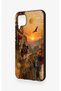 Huawei P40 Lite Compatible Steppe Traveler Patterned Silicone Case - 4