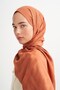 Geometric pattern liora cotton shawl copper - 5