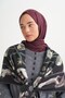 Pera Desen Reniva Tencel Triangle Shoulder Shawl Black - 2