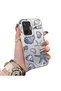 Poco F7 5g Compatible Silicone Edge Hard Back Case Shell Patterned Couple Phone Case