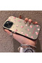 حافظة هاتف متوافقة مع iPhone 15 Plus مصنوعة من السيليكون بحافة صلبة وخلفية صلبة بنمط زهور للزوجين - 2