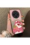 Redmi 14C Compatible Silicone Edge Hard Back Case Lotso Patterned Lovers Couple Phone Case - 3
