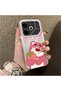 Tecno Pova 6 Compatible Silicone Edge Hard Back Case Lotso Patterned Lover Couple Phone Case - 3