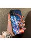 حافظة هاتف متوافقة مع هاتف iPhone 12 Pro مصنوعة من السيليكون بحافة صلبة وخلفية صلبة بنمط Nezha للأزواج - 3
